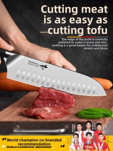 Mad Shark | Professional Light Use For Ladies Stainless Steel Forged Chef Knife