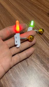 chuông báo cá có đèn tín hiệu gắn đầu cần