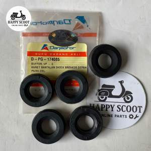 Karet Bantalan Shock Depan Vespa PX Excel PTS Original Danmotor Murah