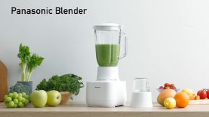 PANASONIC BLENDER 1.5L WITH CHOPPER JUG & GLASS MILL | MX-MG5351WSK MX-MG53C1 MX-MP5151