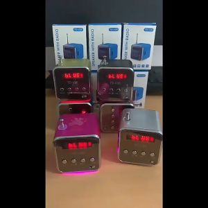 NBY Speaker Mini Portabel Bluetooth & FM Radio - TD-V26