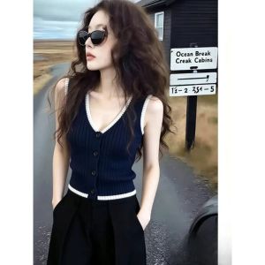 Loowmane | Summer Wearing V-neck Slim-fit Vest