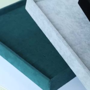 1 Pc Velvet Jewelry Storage Tray Ring Earring Display Box Brooche Handicraft Classification Organizer Exquisite Tray Case