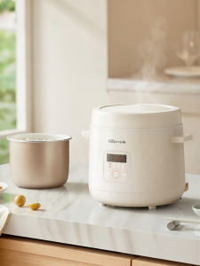 [China Plug Adapter Needed] Bear | Mini Multi-Function Rice Cooker for 1-2 People