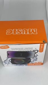X-922 Outdoor Subwoofer Mini Portable Wireless Speaker With Led Flashing Colorful Metal Bass Speaker