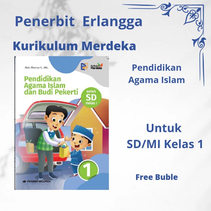 PAI Dan Budi Pekerti SD Kelas 1 Kurikulum Merdeka Erlangga | Lazada ...