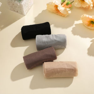 FINETOO 10 Pairs Silk Socks Thin Cotton Bottom Socks for Women Anti Hook Sweat Absorbing Breathable Short Stockings