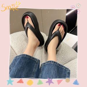 LKShoes ใหม่ รองเท้าแตะพื้นหนา บุหรี่สบาย สีพื้น ผู้หญิง หนังสือ รูปร่างที่ดี สวยงาม และละเอียดนี้คือ