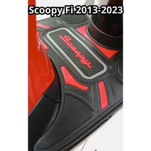 KM272 Karpet Motor Scoopy Fi Tahun 2013 - 2023 Bahan Karet Tebal