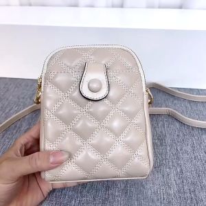 Túi xách nữ đeo chéo túi đựng điện thoại đính khuy dễ thương HĐ 236