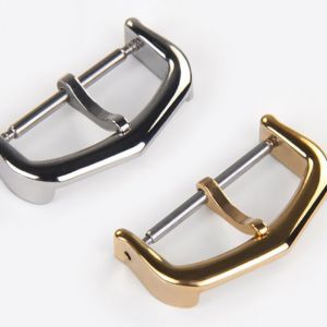 For Cartier Blue Balloon Submachine Buckle Tank London Strap Buckle Strap Stainless Steel Strap Needle Buckle Watch Accessories