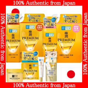 【Direct from Japan】Rohto HADA LABO Gokujyun Premium Hydrating Lotion 170ml / Milk Emulsion 140ml
