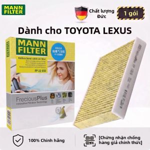 Mann Filter | Bộ Lọc Không Khí Trong Xe MANN FILTER FP22032 Dành Cho TOYOTA Alphard Vellfire Fortuner Prius+ LEXUS ES RX UX - Than Hoạt Tính Với Polyphenol