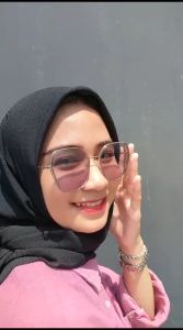 WE Kacamata Photocromic Korea Anti Radiasi Blue Ray 2 In 1 Photochromic Gaya Korea Bentuk Bulat Oval Square Bahan Metal untuk Pria dan Wanita K18 2019