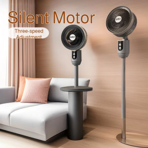 Household Low-Noise Smart Fan Three-Speed Adjustment Floor Fan Air Circulation Fan Floor Fan Silent Low-Noise Smart Fan High