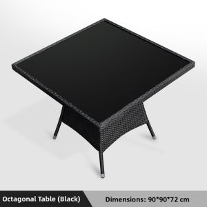TENGFUZI | Outdoor Rope-Woven Table and Chair Set