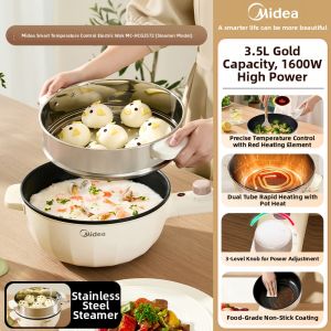 Midea | Non-stick Multi-functional Electric Cooker for Small Dorm