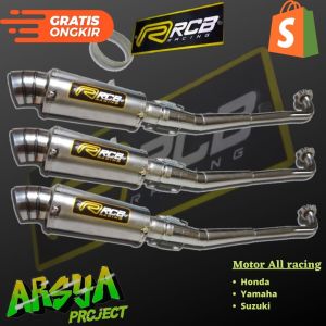 Knalpot Racing Motor Bebek Vega Legenda Astrea C70/Jupul Jupiter Revo Karisma Prima Kirana Shogun Smesh Supra