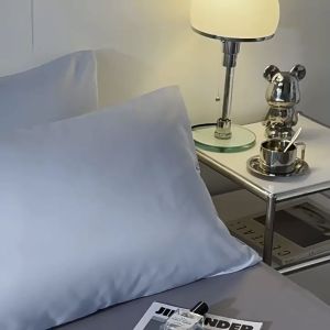 LASA MALL ลอกหมอน Pillowcase Super Soft สีพื้น นุ่มฟู ลื่น Body cover ใบใหญ่ไซส์มาตรฐาน