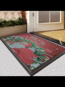 Encora Permaidani Pintu Krismas Christmas Door Mat Tikar Rumah Pintu Entrance Door Mat Tikar Lantai Floor Mat