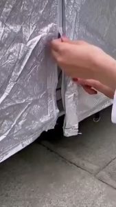 Bạt Phủ Xe Ô Tô 3 Lớp Tráng Nhôm Cao Cấp HONDA CRV Brio City HRV Accord Civic Jazz Chống Nóng Chống Nước Có Khóa Kéo Cánh Cửa Có Phản Quang