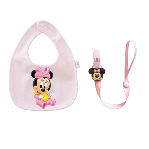 Disney | Cartoon Baby Apron  Girls Style  Baby Towel for Soothing Newborns and Toddlers  Bottle Feeding Suction Cloth  Kawaii Baby 0-8M