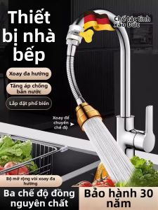 Đầu Vòi Nước Bếp Chống Bắn 360 Độ Có Thể Điều Chỉnh