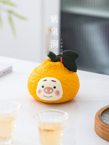 JOJOS L. PD. Ceramic Ashtray Tea Table with Lid Decorative Ornaments Windproof And Flyproof Ceramic Craft from China