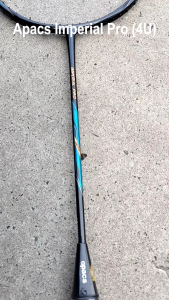 Vợt cầu lông Apacs Imperial Pro - 4U | Vợt chuyên nghiệp chuyên công thân đũa nặng đầu khung đan được cao ký