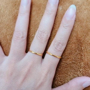 JIN JING CINCIN PLAIN (HOLLOW) SIZE 12-20 EMAS 916 TULEN 0.91G-1.09G