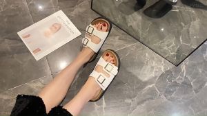 New Fashionable Retro Simple Anti Slip Wear Resistant Slippers For Women Outdoor