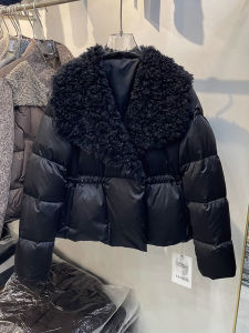 Shalldoer | Warm Stylish Fur-trimmed Coat Womens Cotton Padded