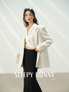 Spring Lightweight White Blazer Thin