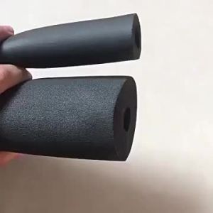 1.8M Sponge Rubber Pipe Black Waterproof Pipeline Holder Thermal Insulation Tubular Protective Sleeve Tube Protector