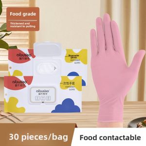 DINGQING | Durable Waterproof Dishwashing Gloves Purple