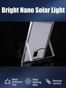 Samsung Solar Light: High Brightness 1000W LED Solar Lights IP67 Outdoor Waterproof Flood Light Street Light 10 Year Warranty