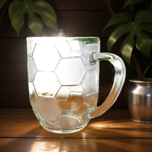 Gelas Air Kopi Teh Motip Bola Tebal dan Kuat 6 Pcs