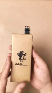 Dây da đồng hồ Siêu bền Da Bò Màu Nâu Sáng RAM Leather Classic 1980 Bản Mềm