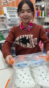 รองเท้าหัวโต ADDA Cinnamoroll ส้นตึก น่ารักตะโกน! ลิขสิทธิ์แท้ Sanrio