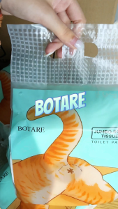 6 Cuộn Khăn Giấy Vệ Sinh Botare 5 Lớp 1500 Tờ 100x120mm - Công Nghệ Air Cushion Siêu Mềm Treo Tiện Lợi