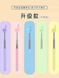 Teaching Pointer Retractable Finger Reading Stick Teacher Special Class Command Rod Learning Small Finger Home Use Point Read Teaching Cudgel