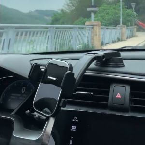 Giá đỡ điện thoại trên ô tô dán taplo A29  dạng thác nước không che tầm nhìn xoay 360 độ