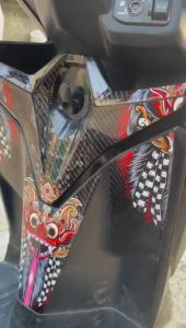 (COD) Striping Vario 125/150 Pelindung Dashboard Vario 125/150 Deckpad Vario 125/150 2018 - 2021 Kode 04