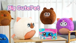 Suprise Box Big Cute Pet Capybara Cat Shark Kurom Stitch Pompon Bear Grow Suprise Toys Kids Fun Gift