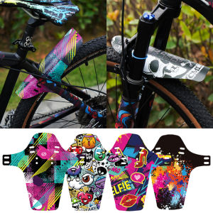 CHOOEE MTB Road Folding Bicycle Mudguard Fender - Cycling Mud Guard with Front/Rear Wheels Fenders Wings Bike Accessories