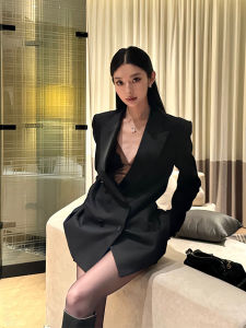 High-end Luxury Style Double-breasted Blazer
