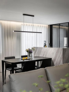 AODN | Modern Minimalist Designer Matte Line Bar Restaurant Pendant Light
