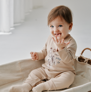 OAK FAMILY | New Oakfamily Baby Romper Autumn Season Long Sleeve Quick Dry Breathable Diaper Coverall Baby Clothes Cotton Polyester Blend