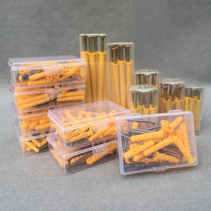 Plastic Expansion Screws 6mm8mm Stainless Steel Installation Bolt Boxed Mixed For Home Lamp Curtain Electrical Tools