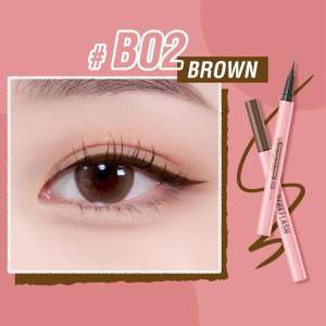[𝕋𝕀Ⓝ𝔼𝔼] Bút Kẻ Mắt Pinkflash Dạng lỏng đầu cọ kẽ siêu mịn & mãnh 001mm tự nhiên nhanh khô chống nước